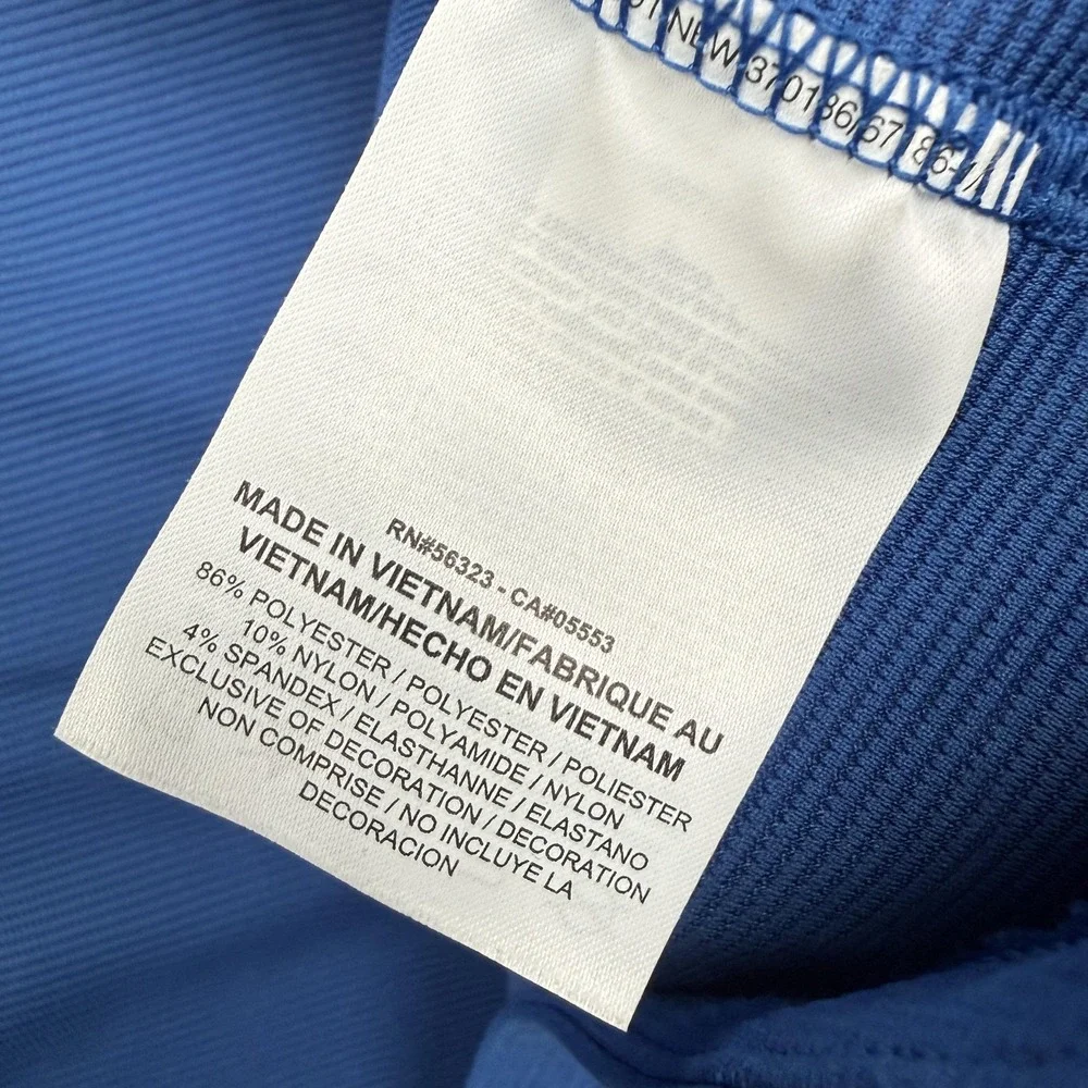 Oklahoma City Thunder Shirt Mens Large Blue NBA Nike AeroReact Tiger Woods Blade